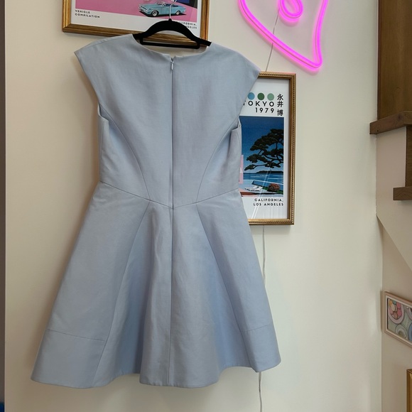 NWT HALSTON Heritage Blue Dress - Picture 2 of 11